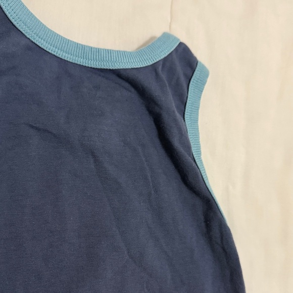 Tommy Bahama Navy Tank Top with Skateboard Graphics - Picture 8 of 15